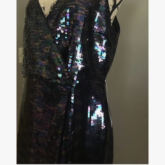 💕 Adelyn Rae Sparkle Wrap Dress - Picture 4 of 7